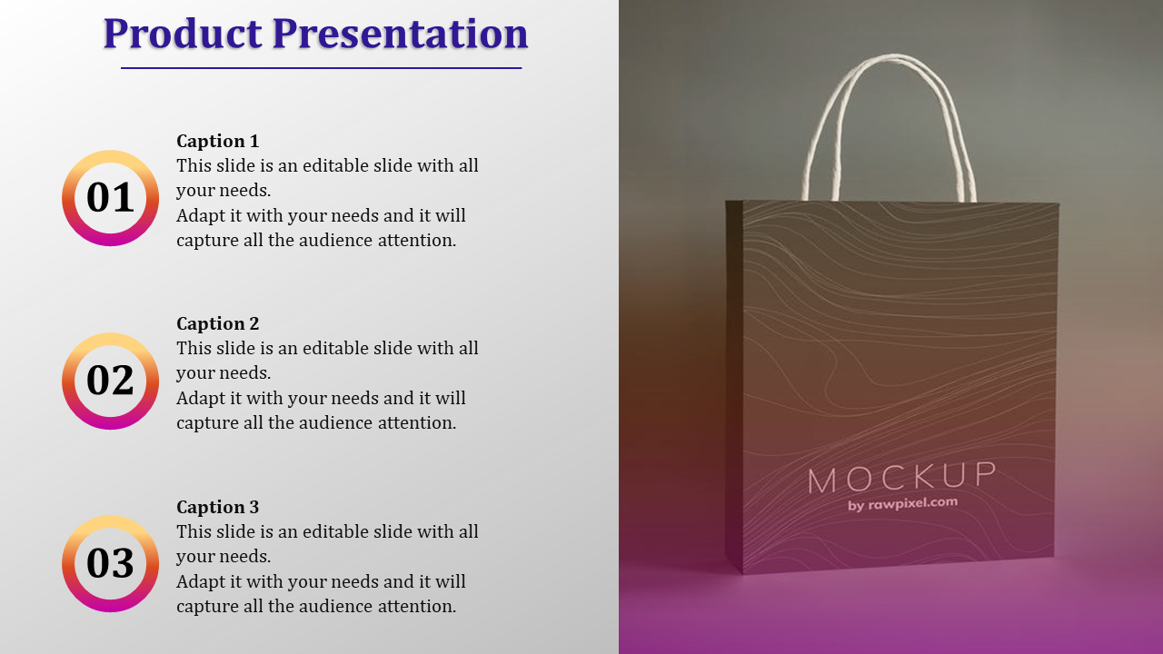 Product Design Presentation Template